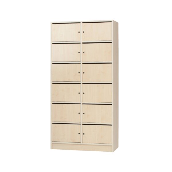 ARMADIO 12 CASELLE CON ANTE PORTAREGISTRI