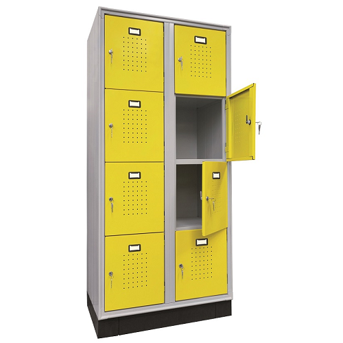 Casellari lockers e multispogliatoi scuola in metallo